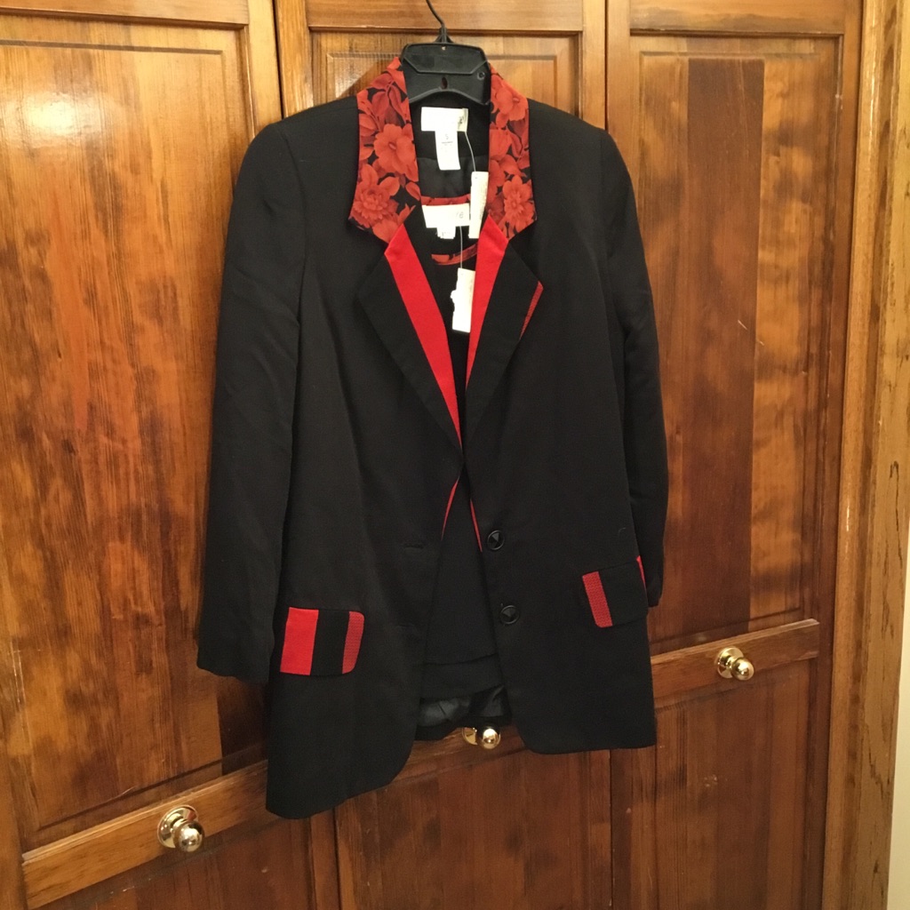 Enroute Nwt Blazer & Top Set,Blazer- Size S,Sleeveless Top- Size P
